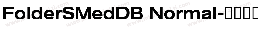 FolderSMedDB Normal字体转换